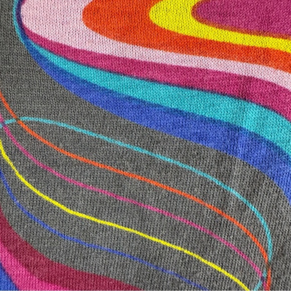 Desigual Colorful Designed Short Sleeve Dress Girls Size 9-10 - Picture 6 of 6